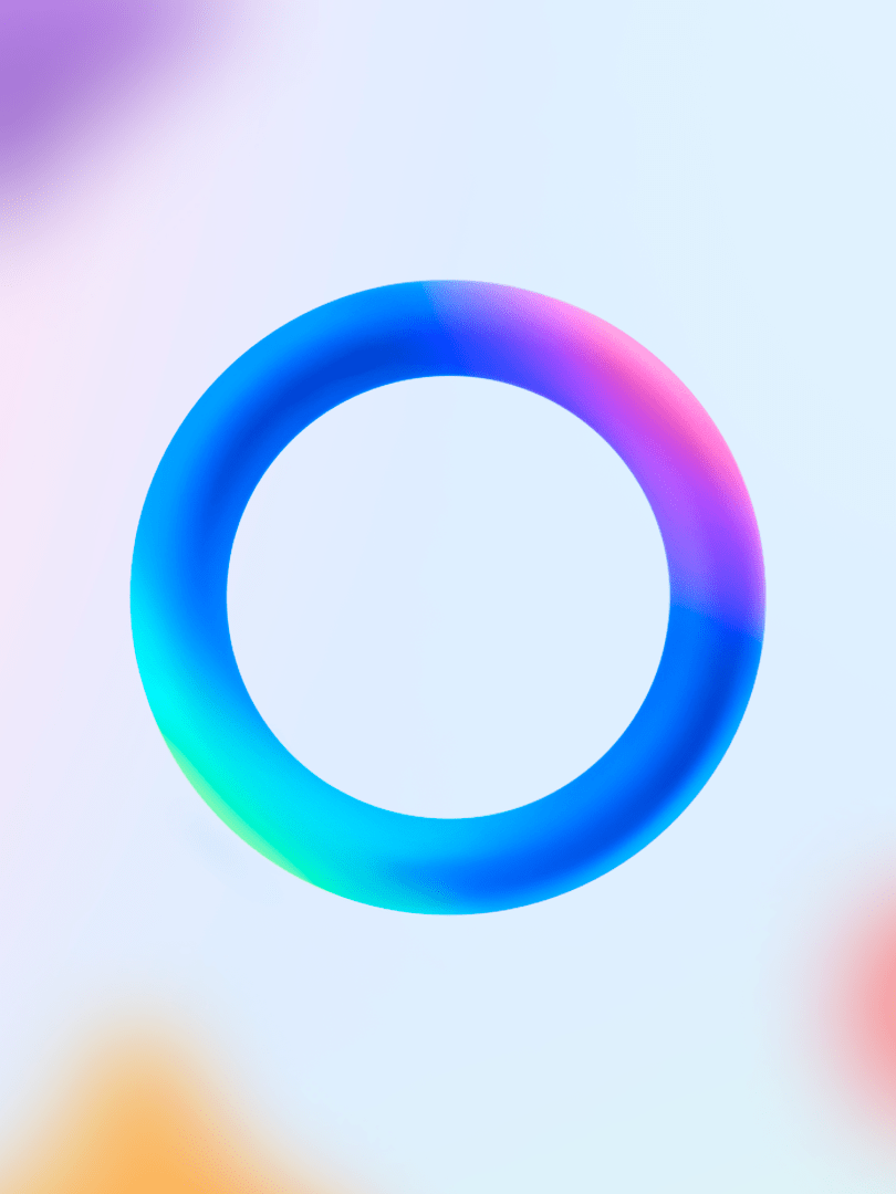 The Meta AI logo