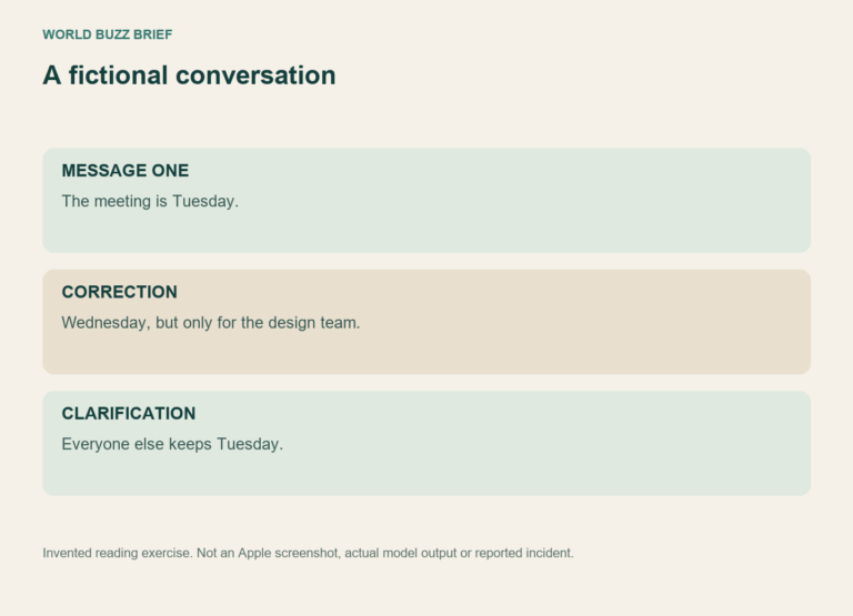 A fictional conversation