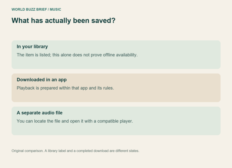What has actually been saved?